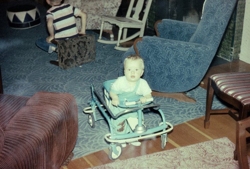 Baby in the Walker