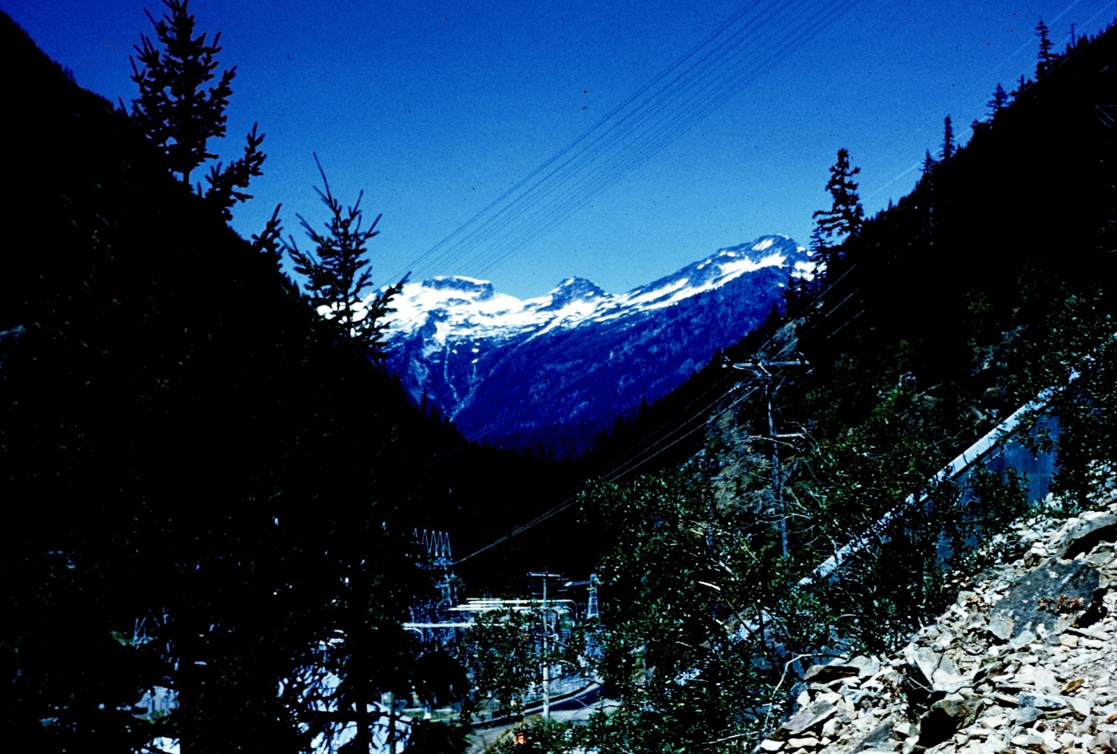 Snow Peaks and Powerlines