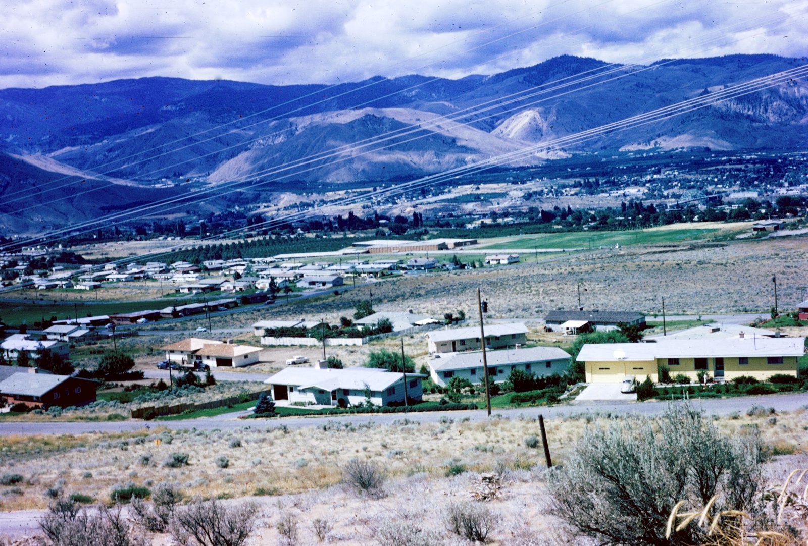 Town Below the Sagebrush Hills