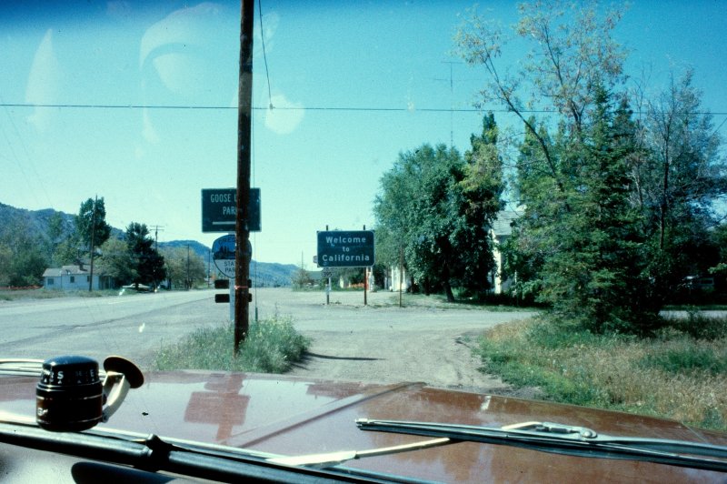 Oregon/California Border near Goose Lake