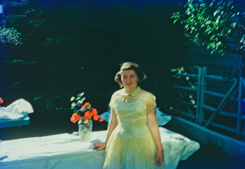Posing in a Dress