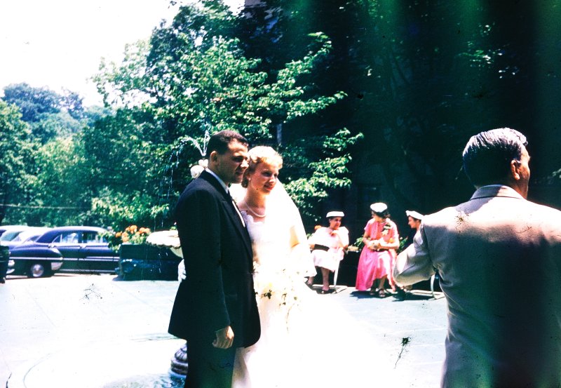 Bride & Groom at their Wedding