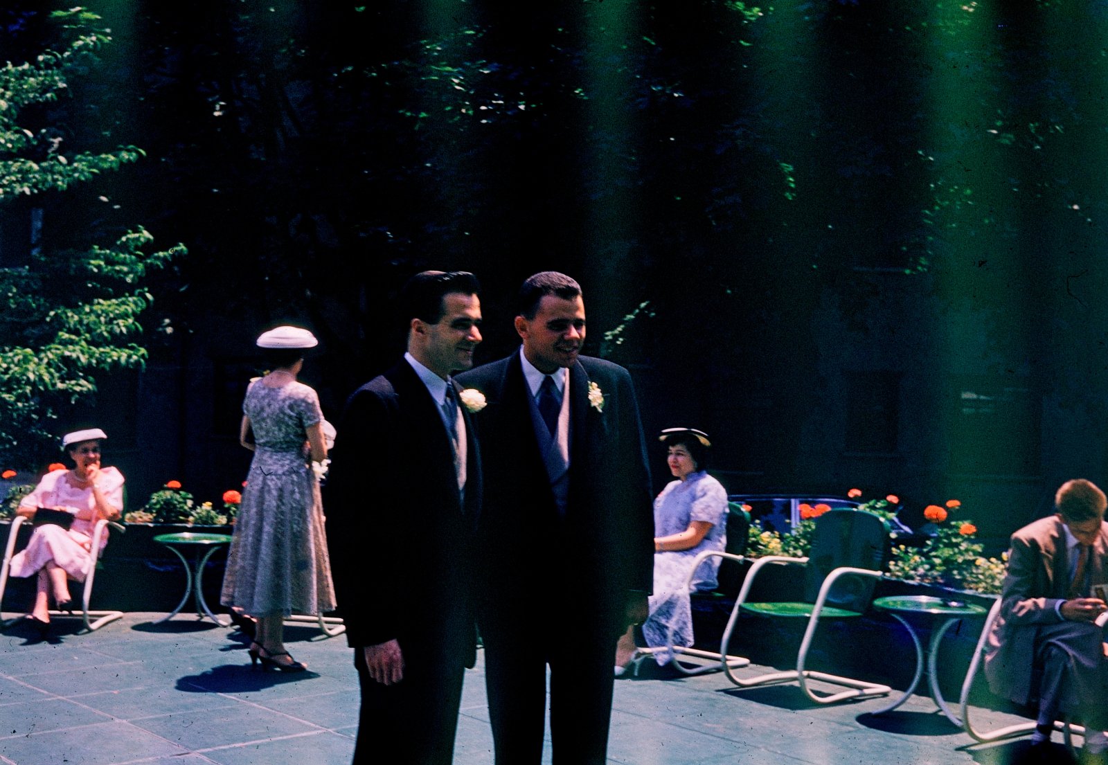 Wedding Party at the Reception