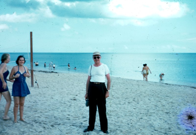 Fisherman on the Beach