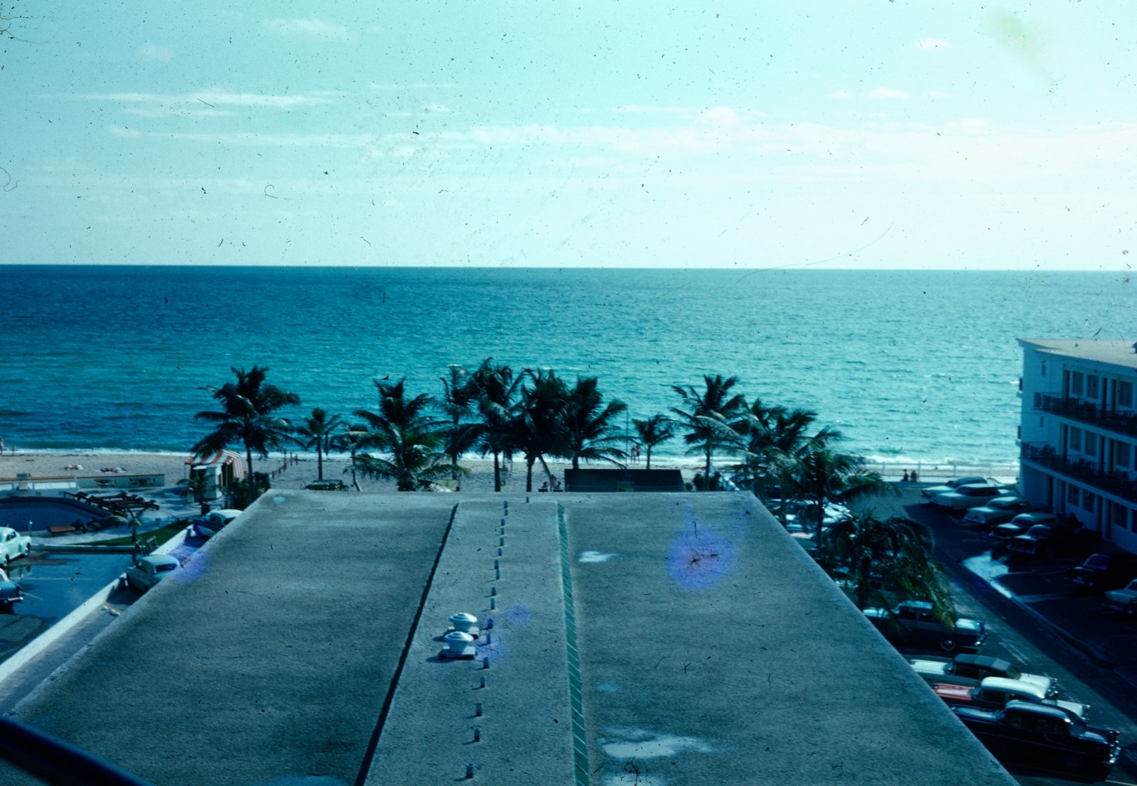 View From Bon-Aire Motel