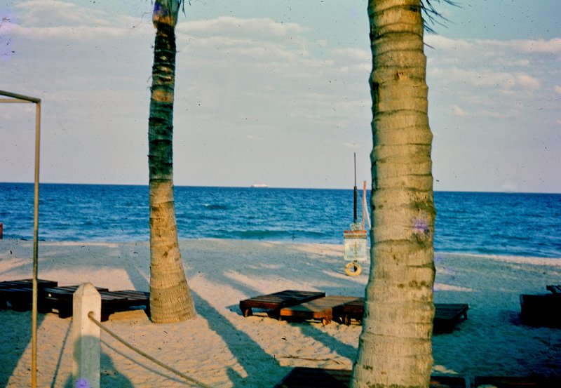 Beach Behind Bon-Aire Motel
