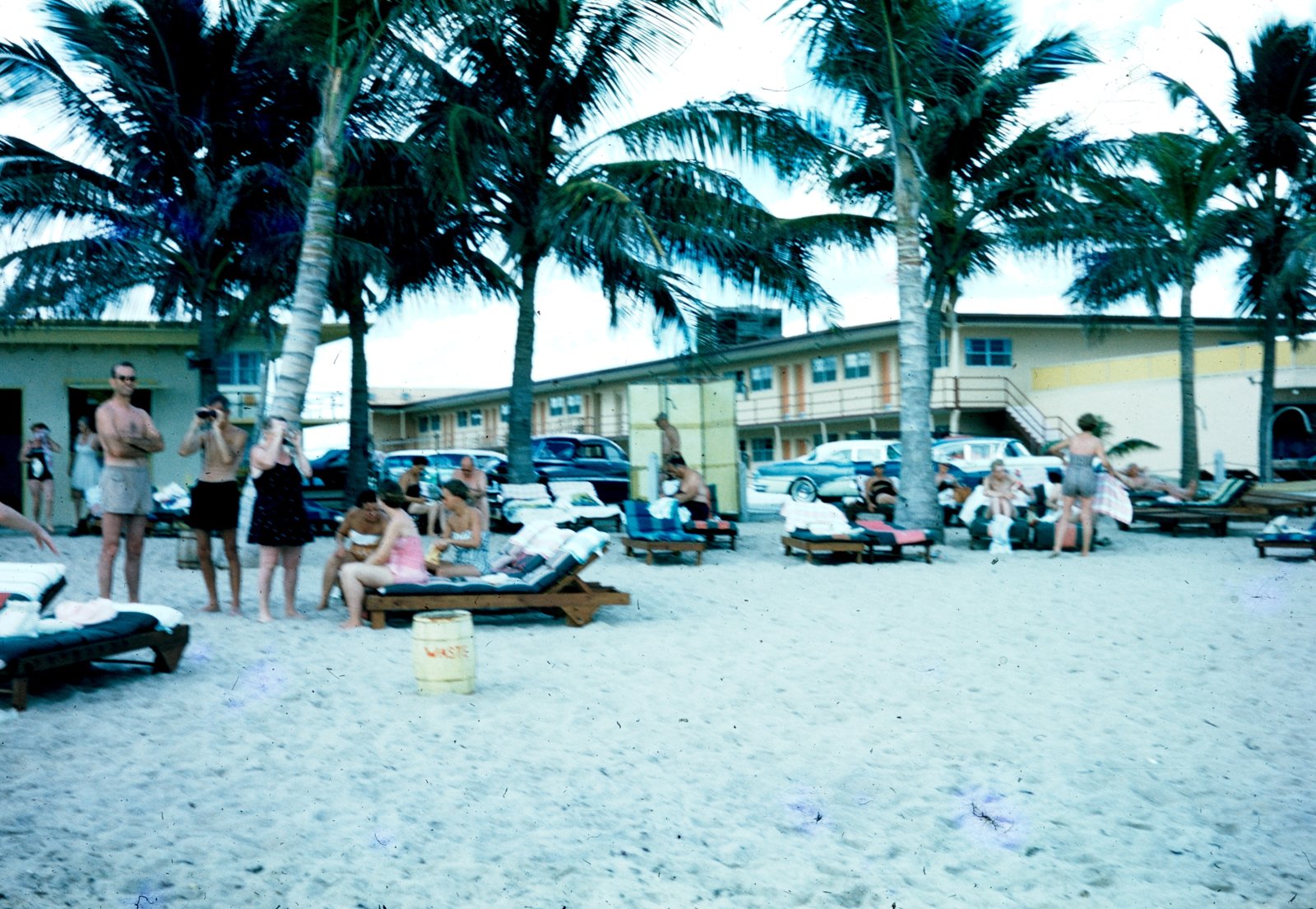 Beach Behind Bon-Aire Motel