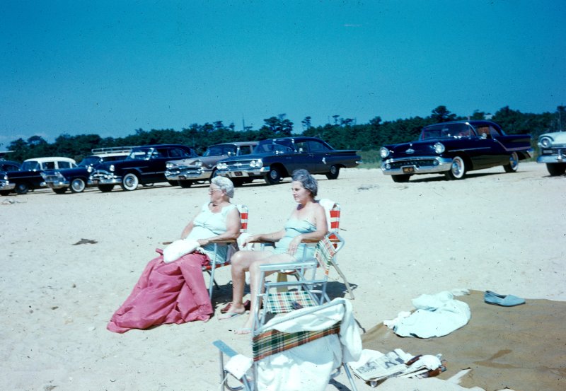 Sitting on the Beach