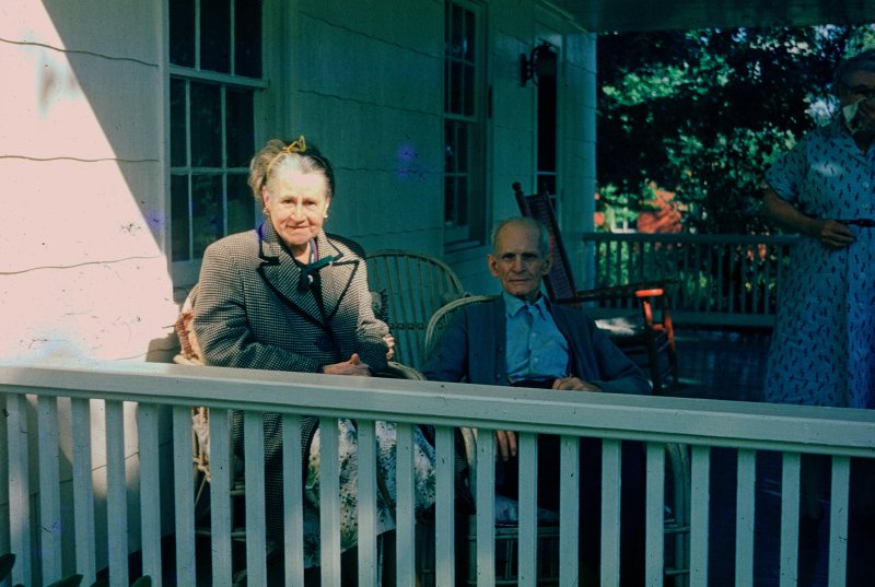 Old Couple on the Porch