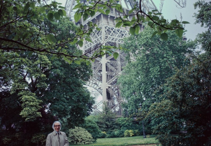 Beneath the Eiffel Tower