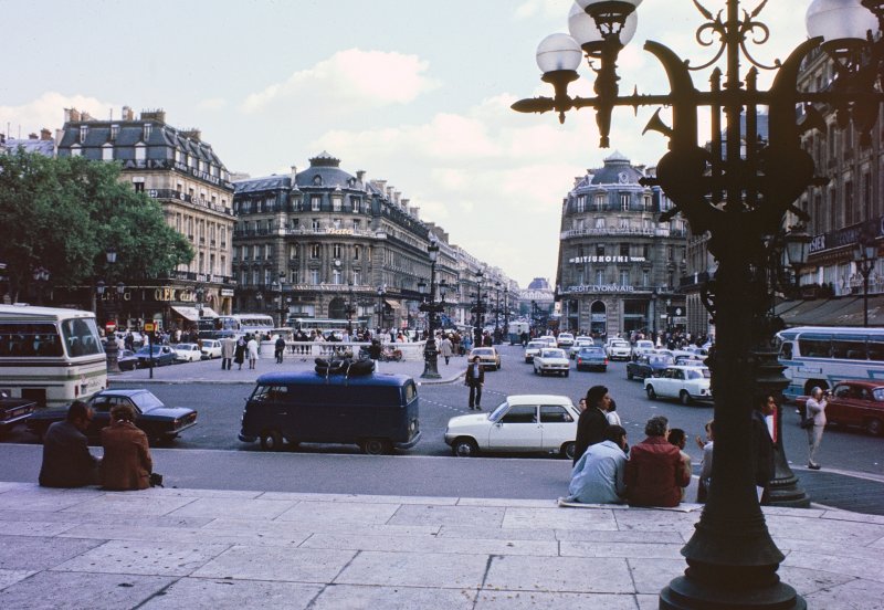From the Opéra Steps