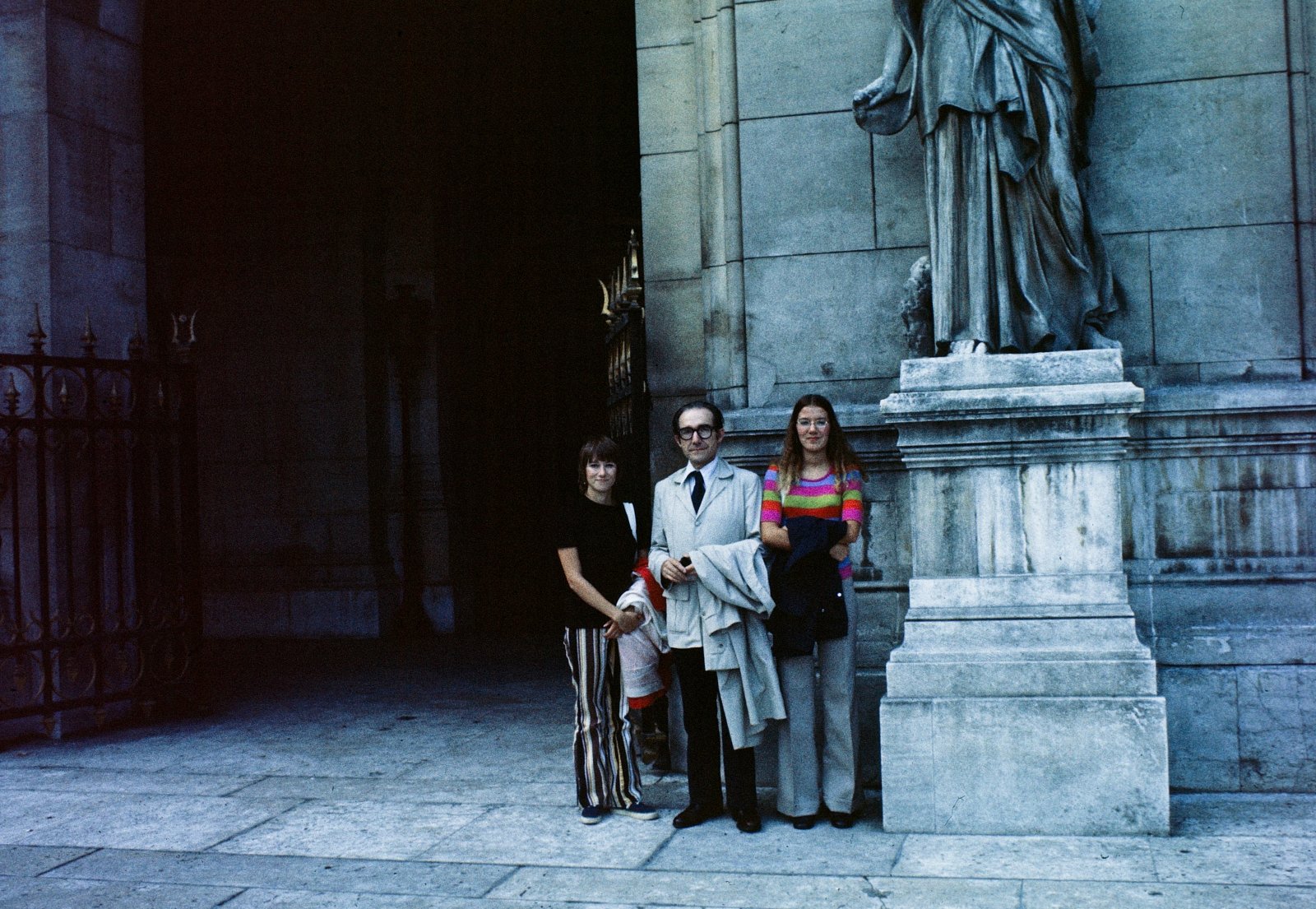By the Statue at the Opéra