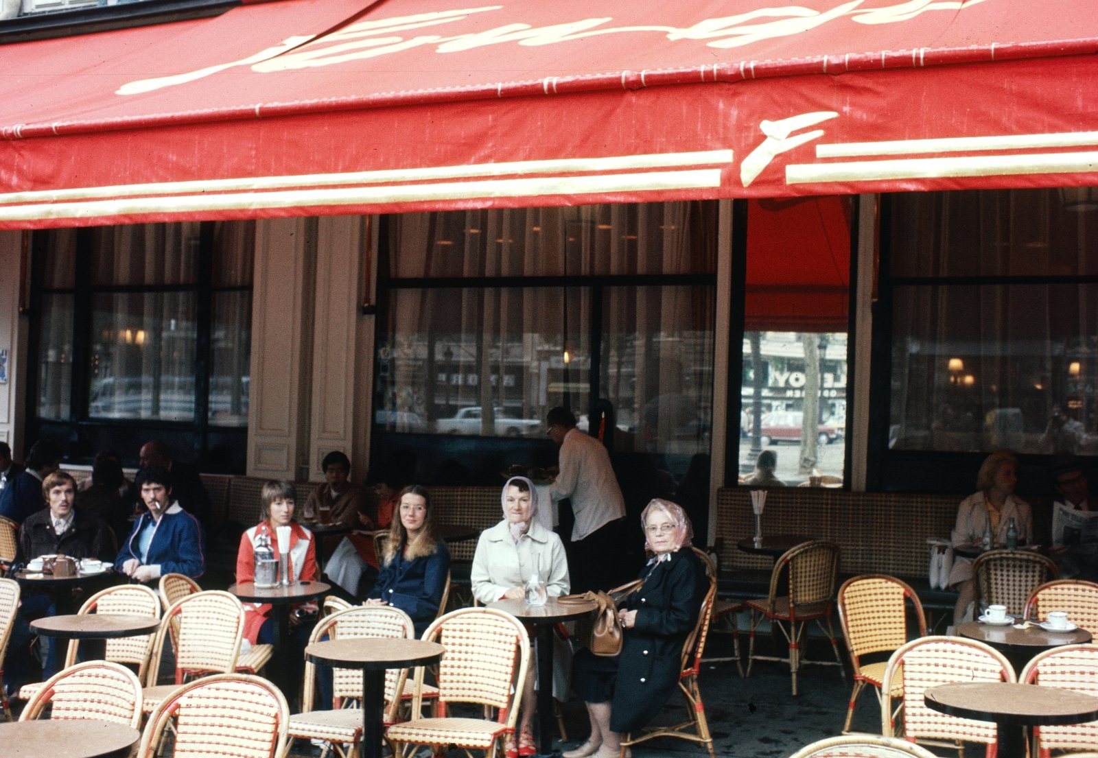On the Terrace at Fouquet's