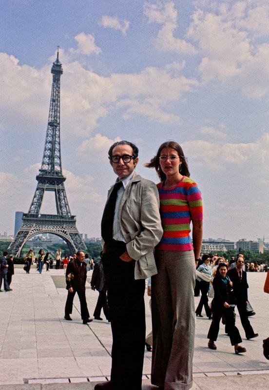 A Portrait Near the Tower