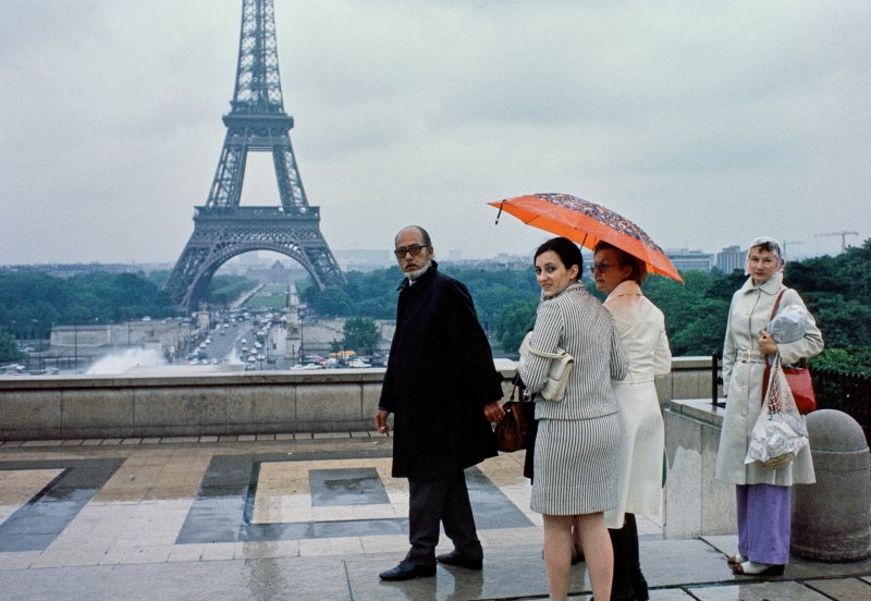 Under the Orange Umbrella