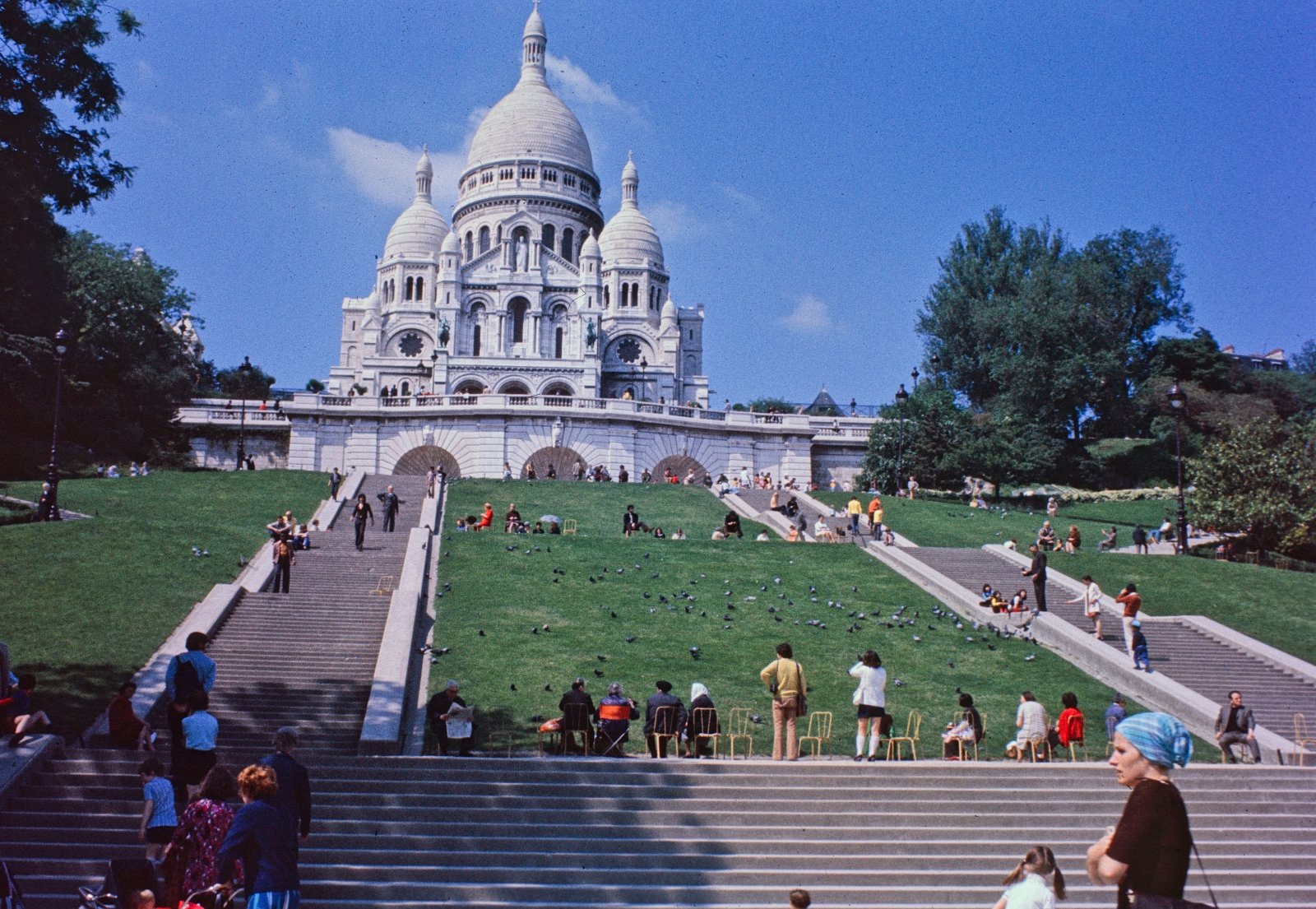 Sacré-Cœur from the Gardens