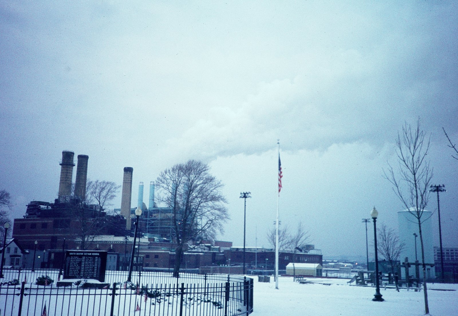 L Street Station in Winter