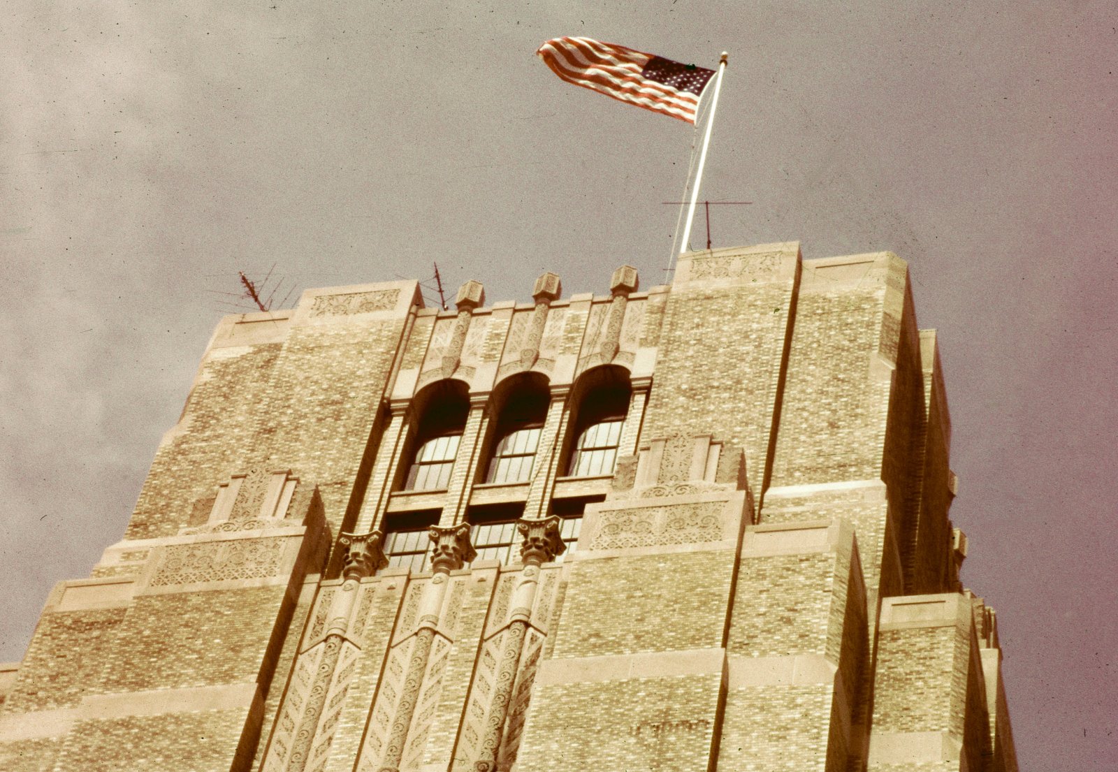 Flag Over the Sears Tower