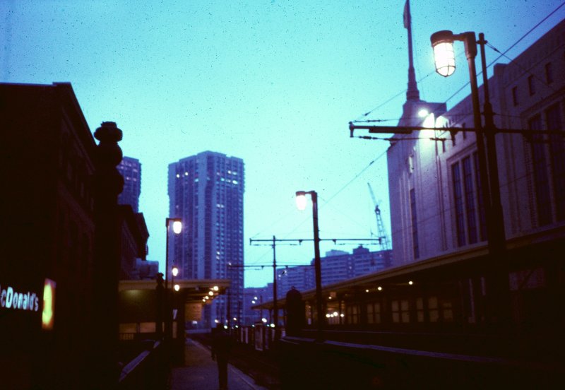 Dusk at the Old Boston Garden
