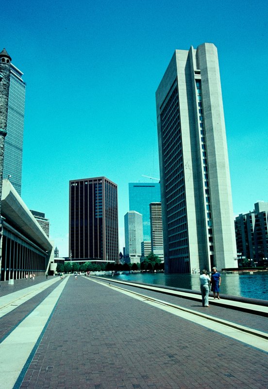 The Pei Tower and Plaza
