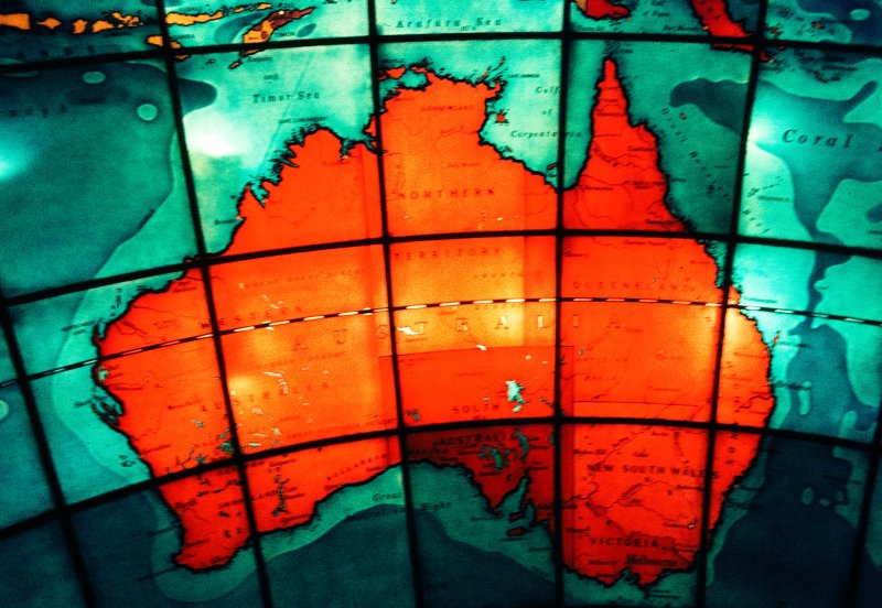 The Mapparium - Australia
