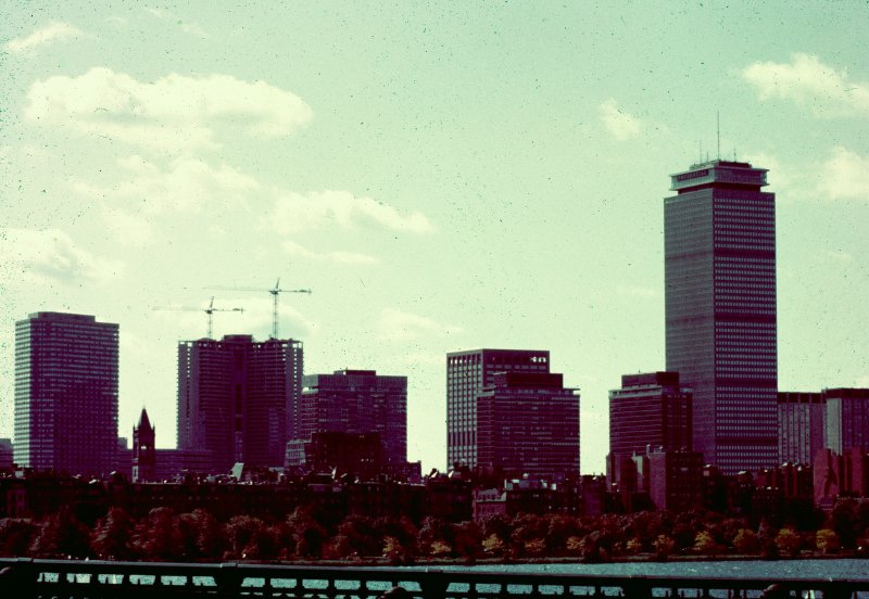 Prudential Over the Back Bay