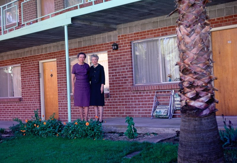 Morning at a Tucson Motel