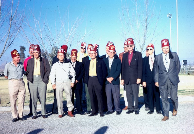 Shriners Gather Before the Tucson Rodeo Parade
