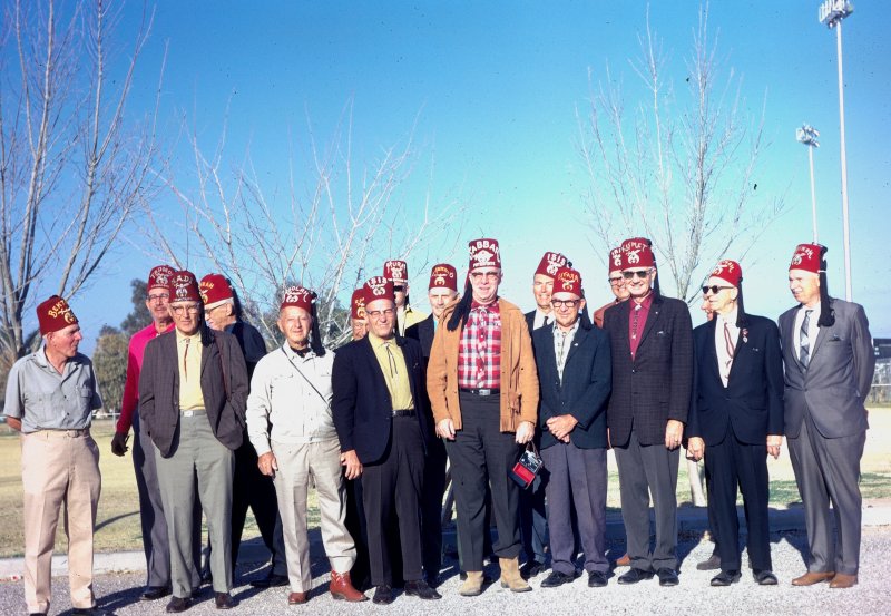 Visiting Shriners at Sabbar Temple