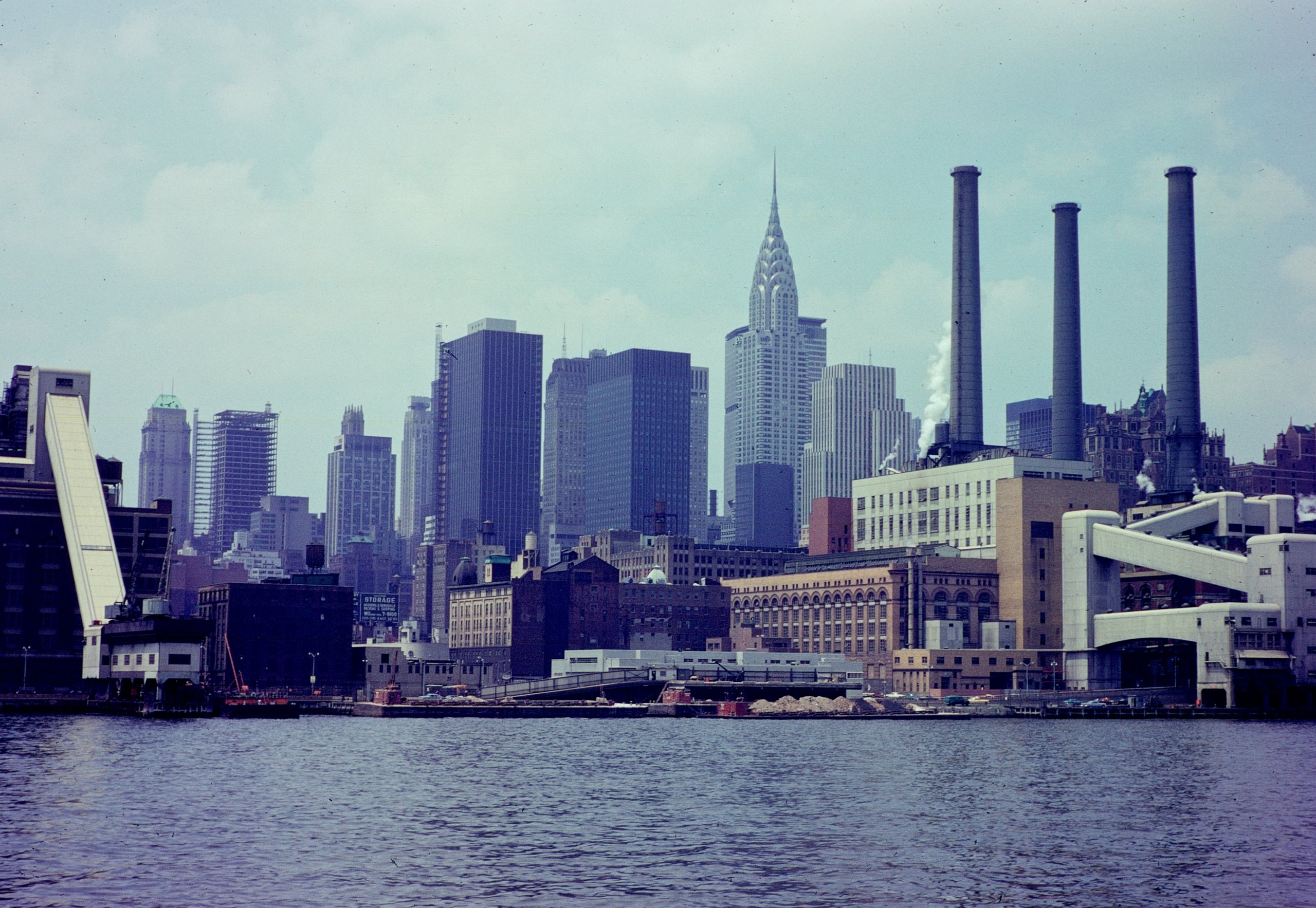 Waterside Generating Station and the Chrysler Building