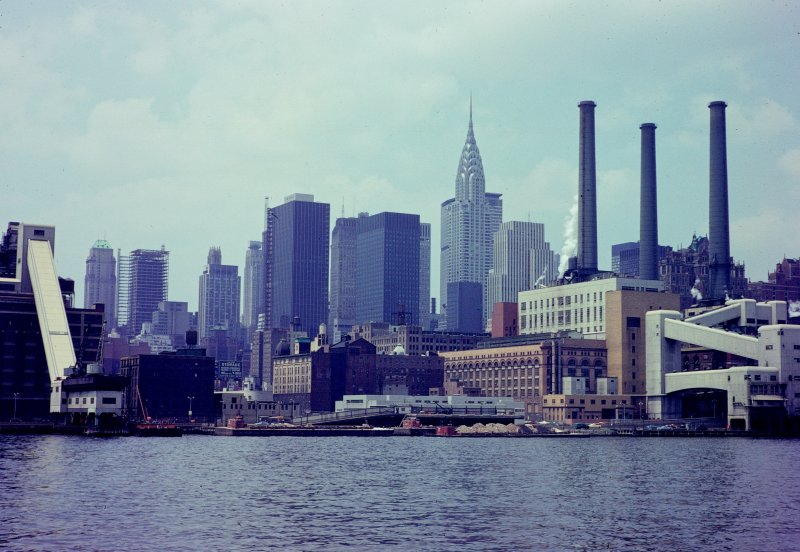 Waterside Generating Station and the Chrysler Building