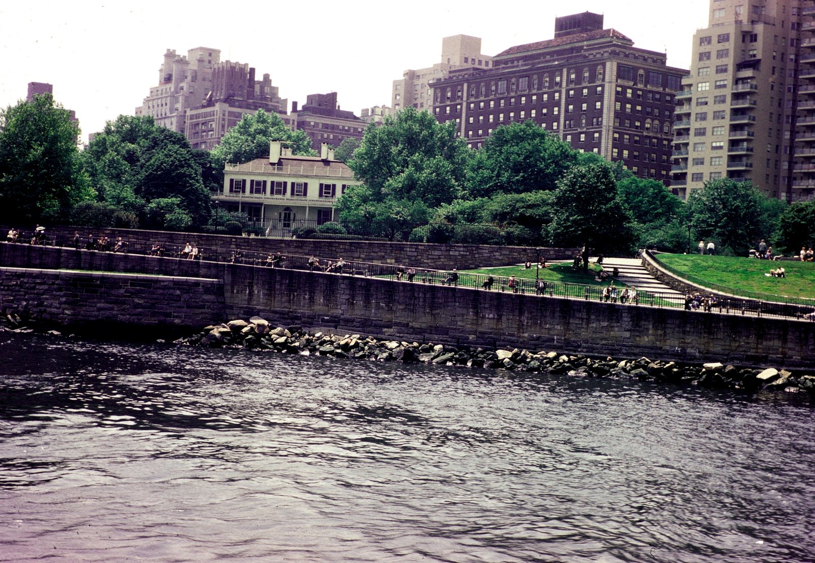 Gracie Mansion from the East River