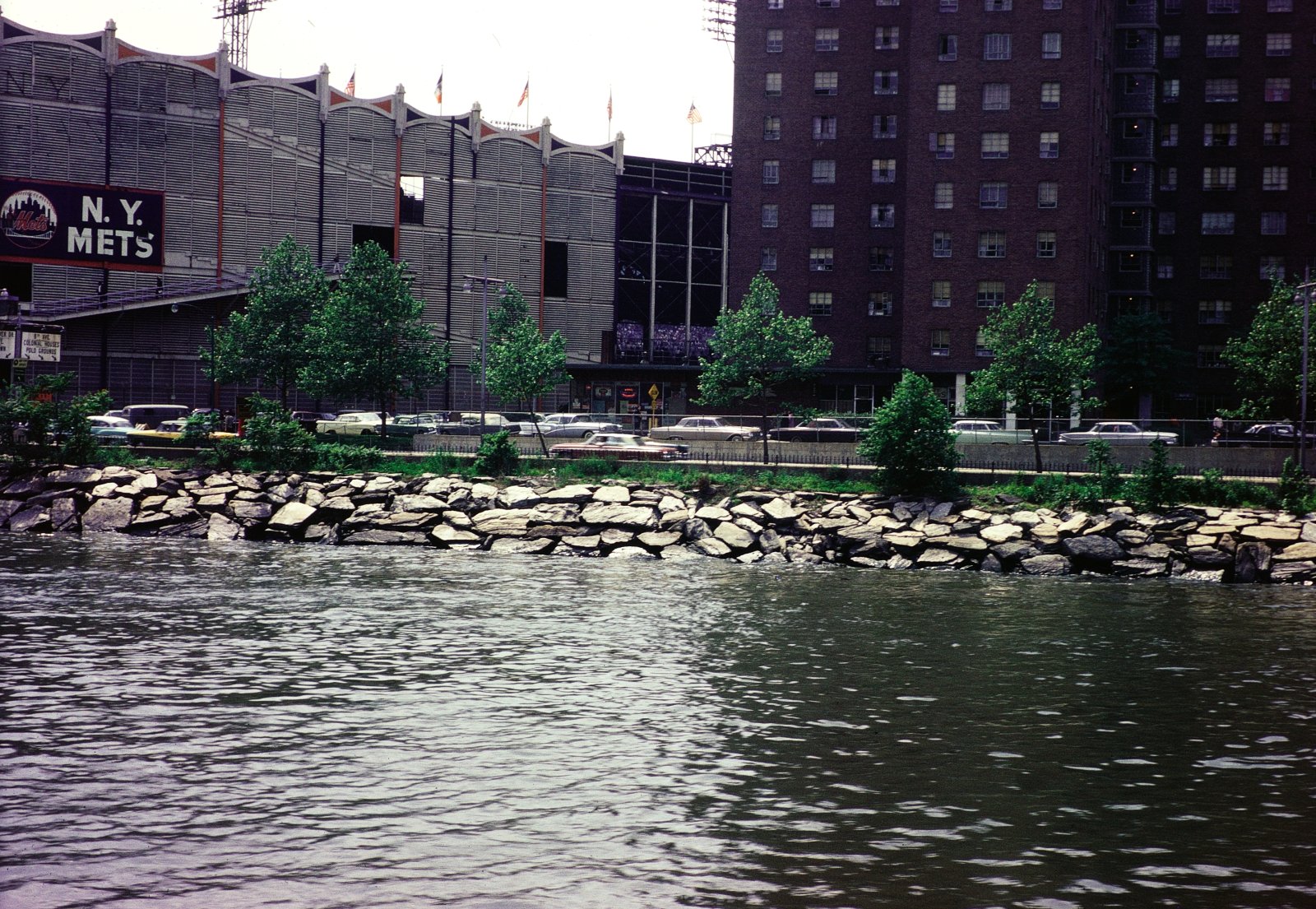 New York Mets’ Polo Grounds from the Harlem River