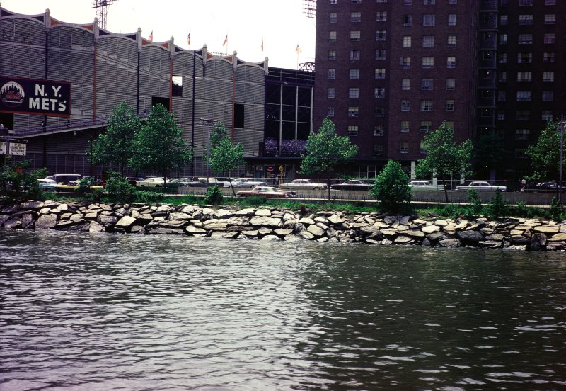New York Mets’ Polo Grounds from the Harlem River