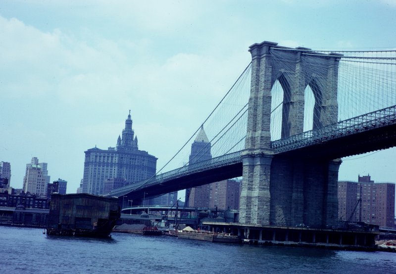 Brooklyn Bridge and Lower Manhattan Waterfront