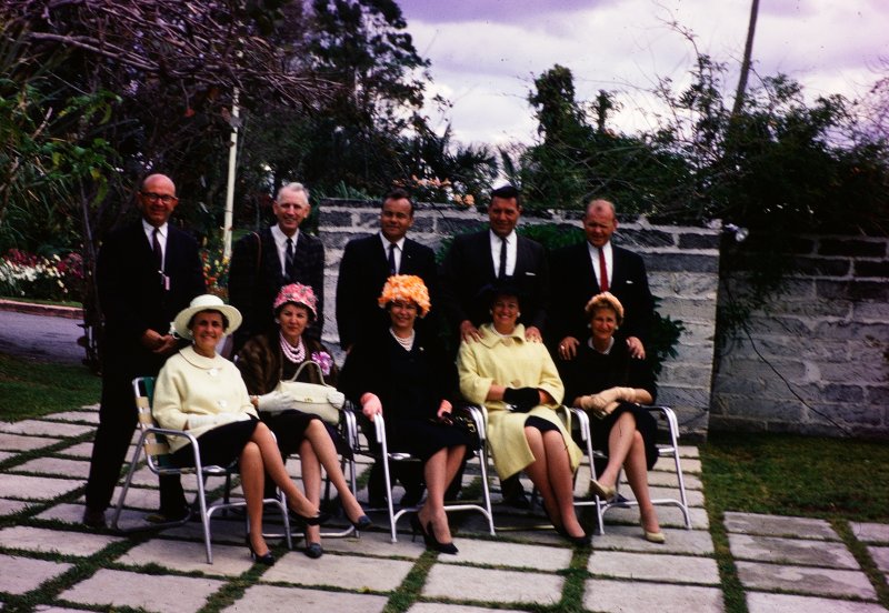 Farewell Group Portrait in Bermuda