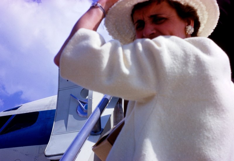 Boarding Pan Am’s Clipper Constitution in Bermuda