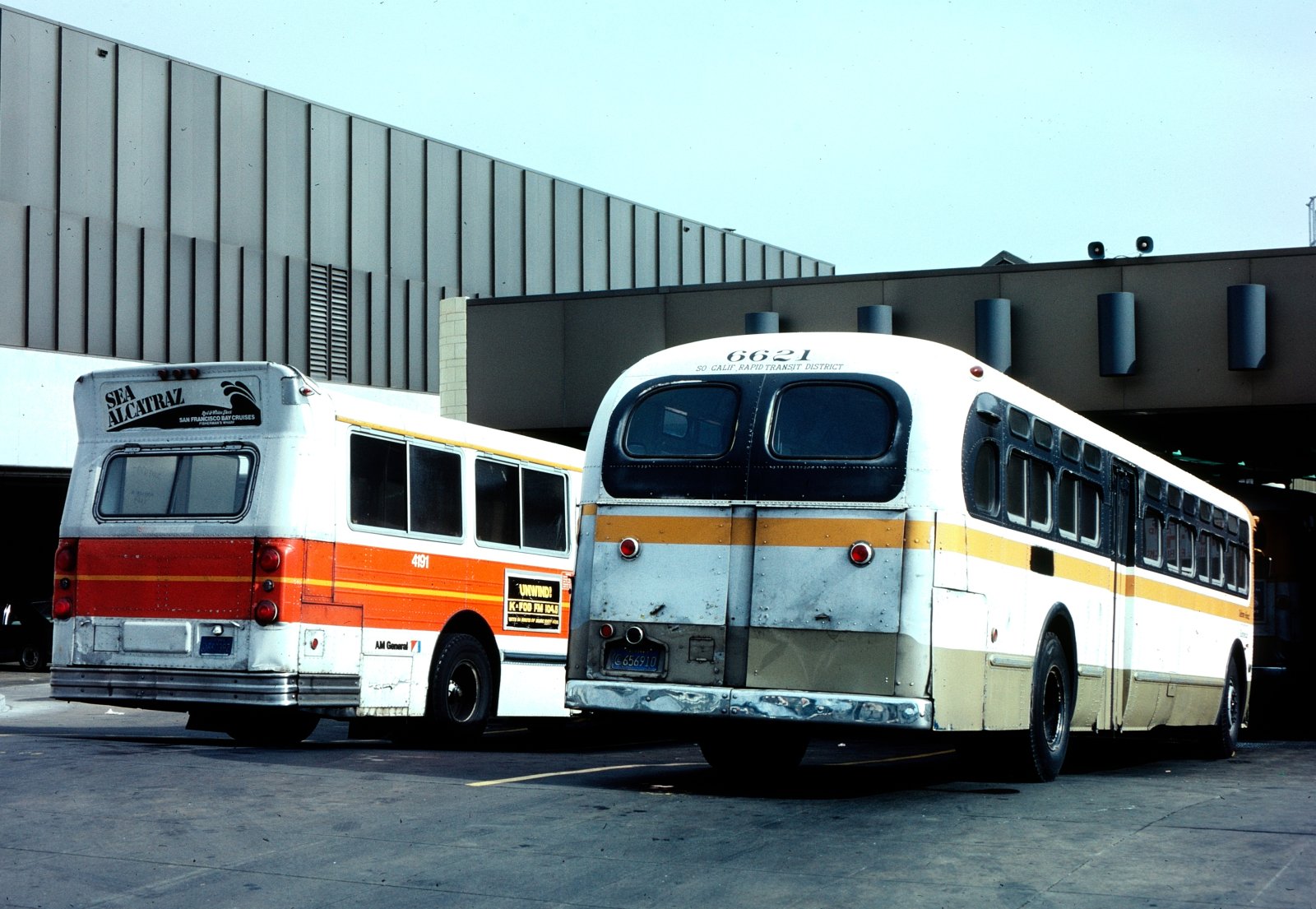 Sea Alcatraz and the Rapid Transit Bus