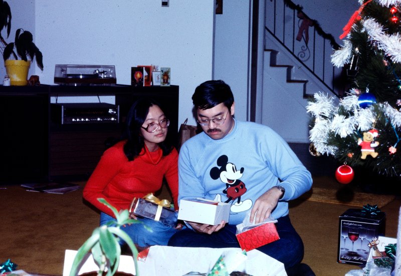 Sue & Terry, Christmas 1978