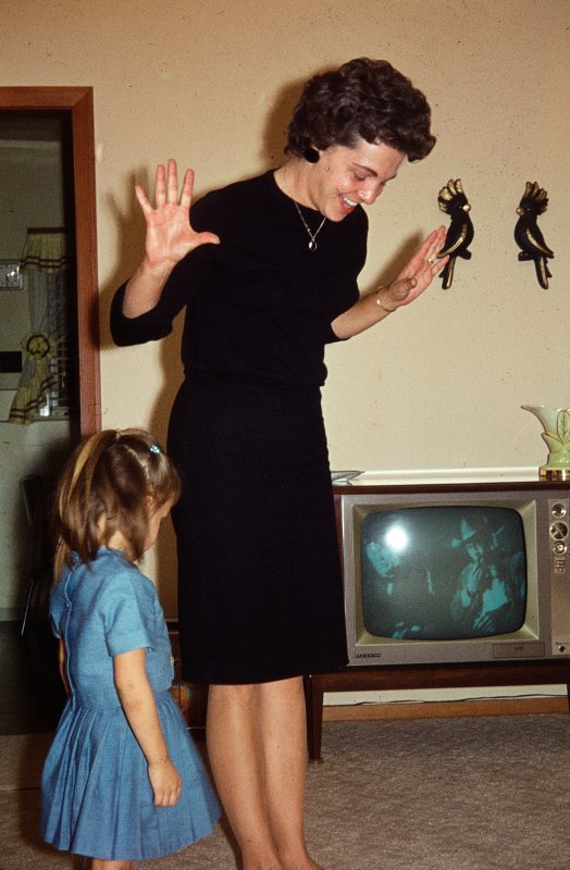 Playtime by the TV