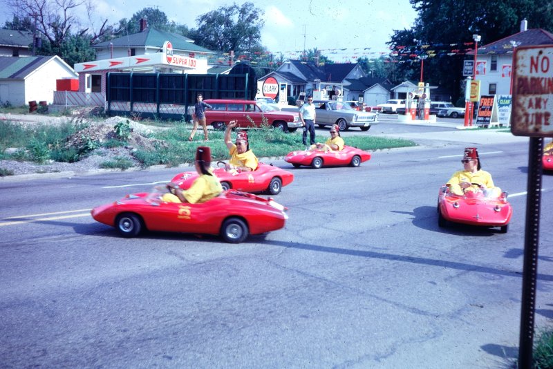 The Little Red Cars
