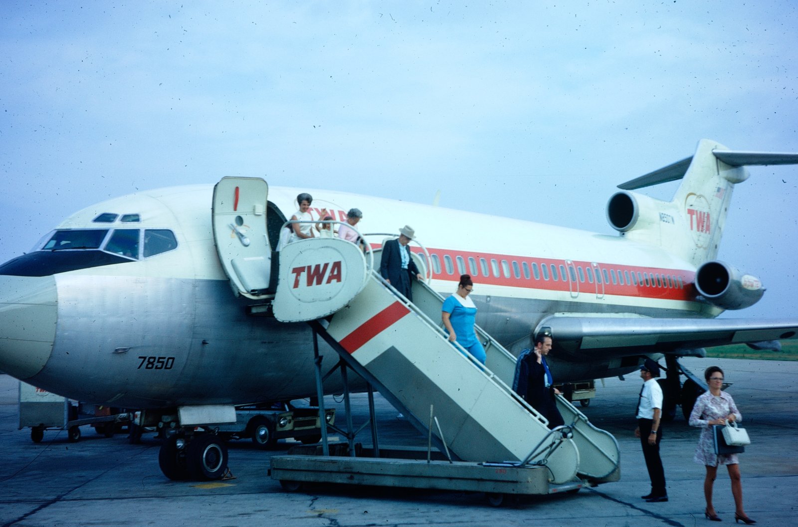 Deplaning