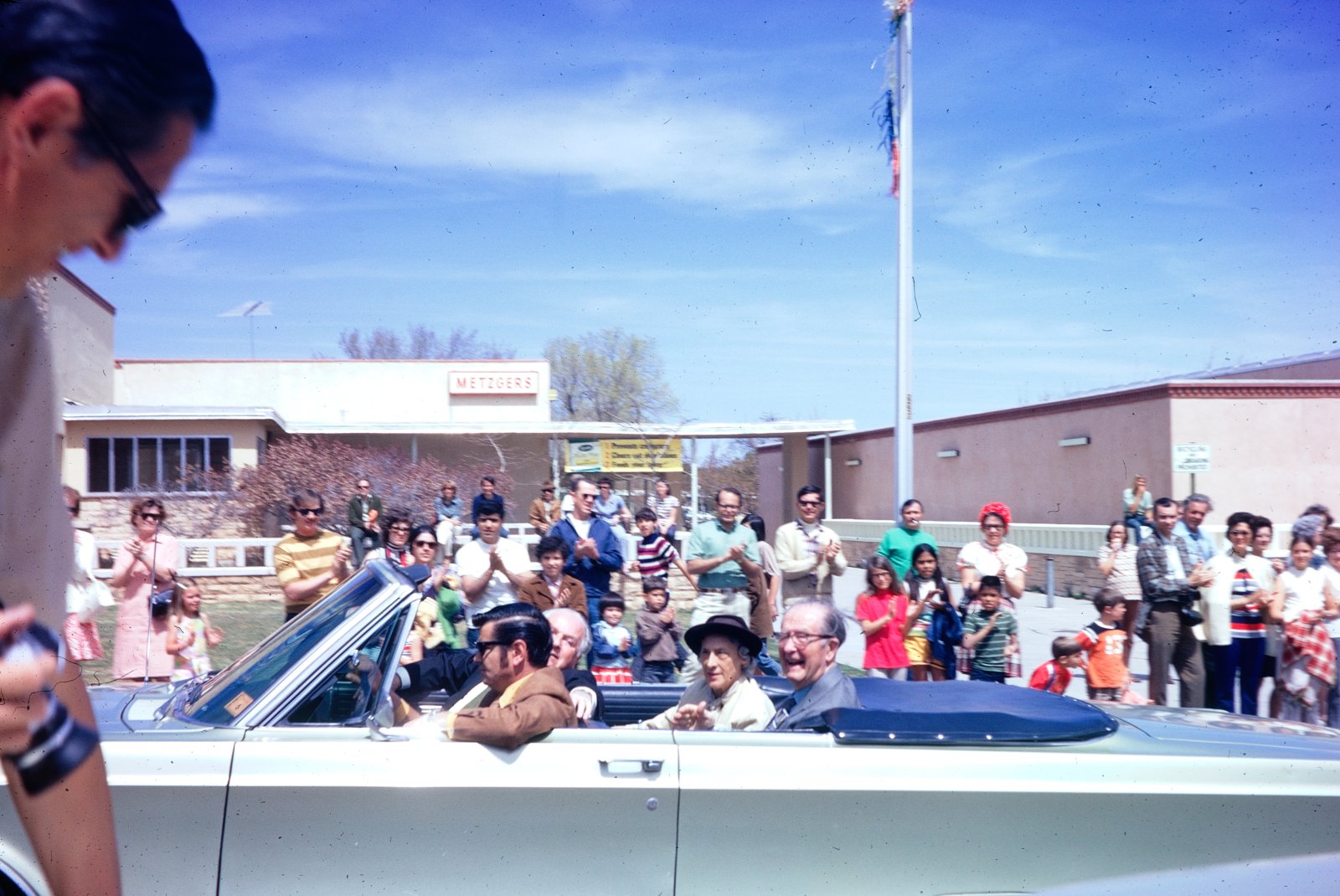 Dignitaries in the Convertible