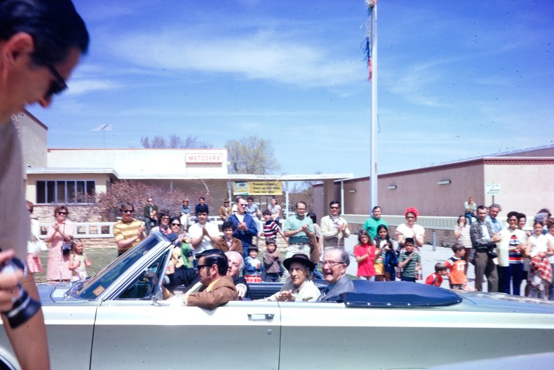 Dignitaries in the Convertible