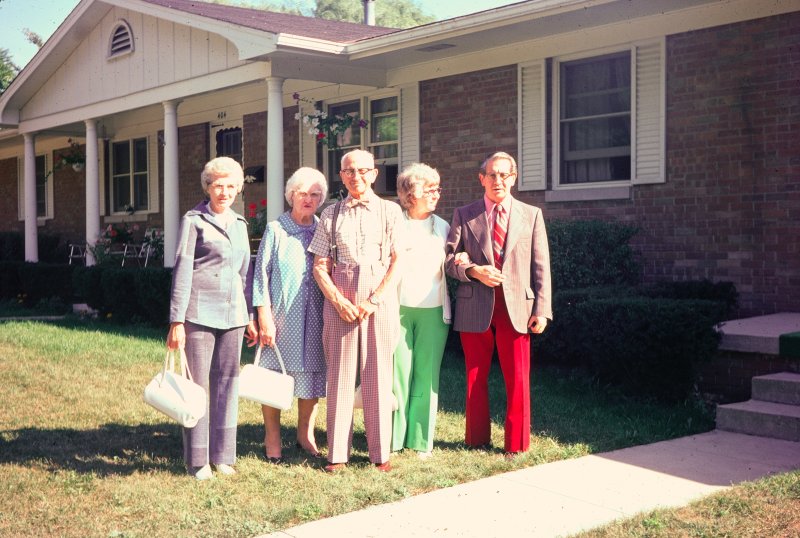 In Front of the Brick Ranch