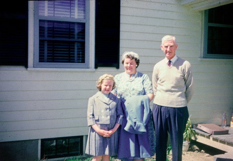 Family at the Clapboard House