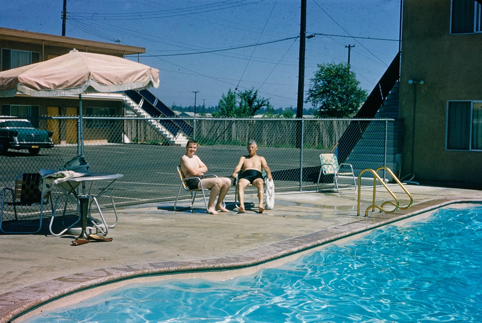 Poolside