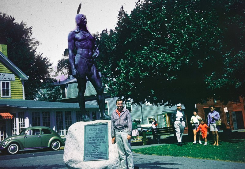 The Massasoit Statue