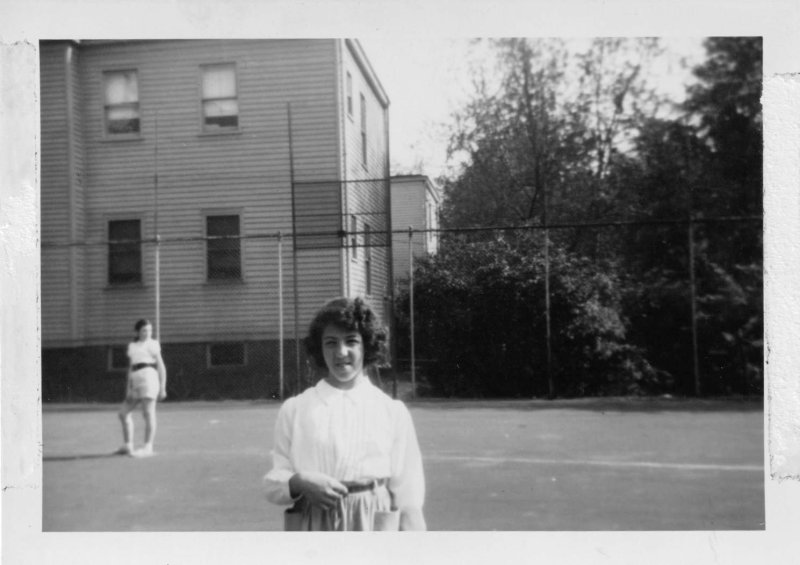 On the Tennis Court