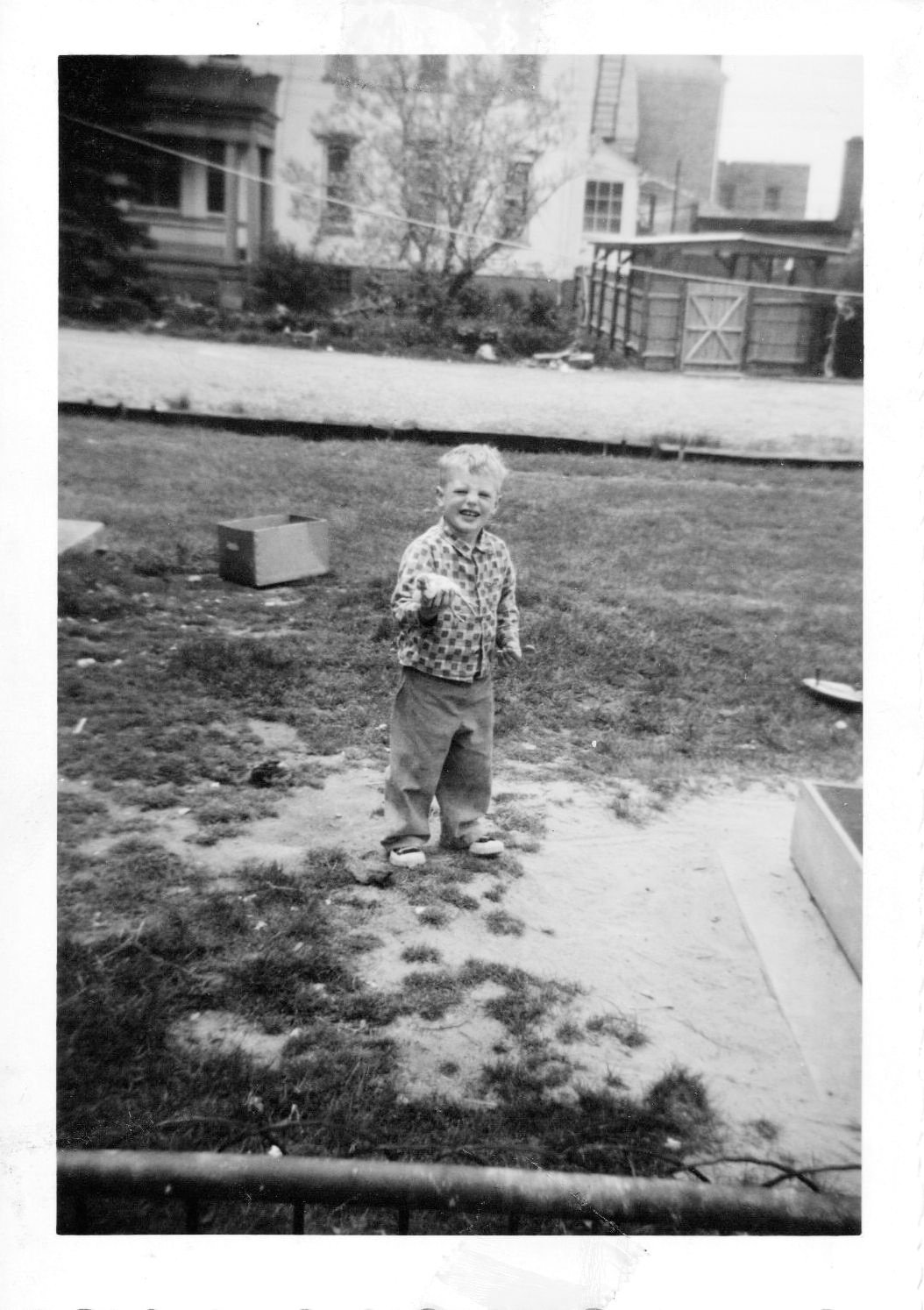 Boy in the Backyard